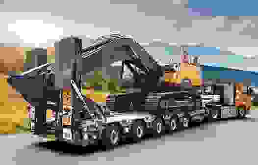 Негабаритная перевозка с учетом высоты в Ангарске