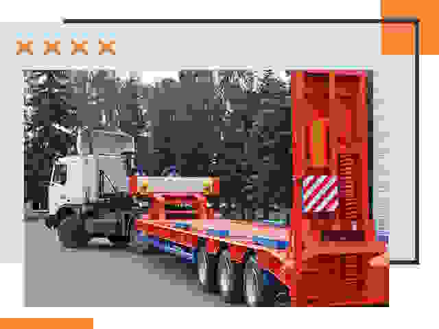 Перевозки на тралах и платформах в Ангарске